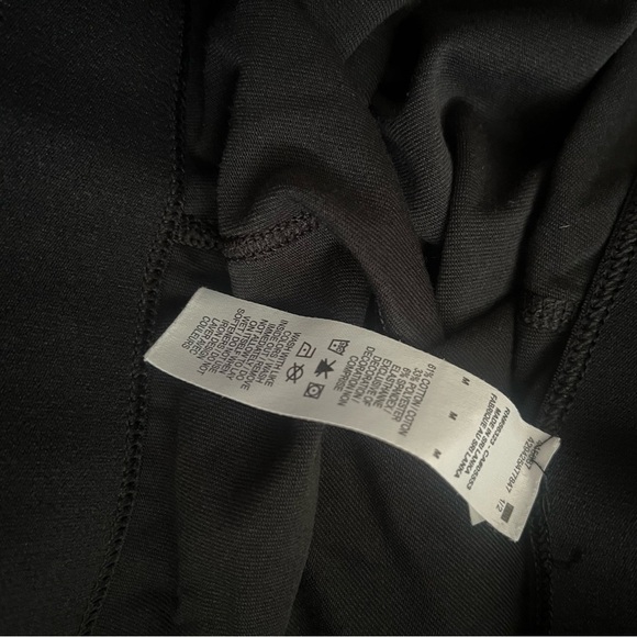 Nike Colorblock varsity logo black workout yoga leggings size medium - Picture 3 of 3